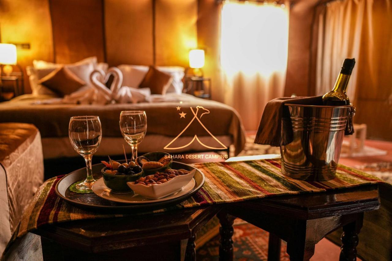 Sahara Desert Camping - Luxury Desert Camp Merzouga Erfoud Buitenkant foto